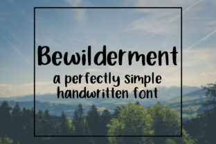 Bewilderment: A Hand-Lettered Sans Serif for Digital Branding
