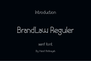 Brandlaw: The Serif Typeface That Elevates Small Business Branding