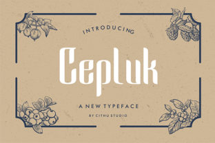Cepluk: The Premium Serif Typeface for Modern Campaigns