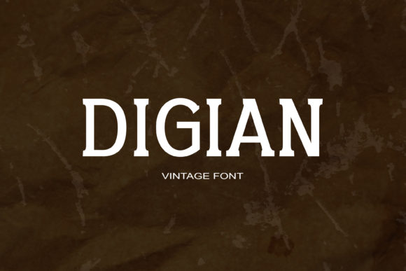 Digian: The Elegant Serif Typeface for Modern Editorial Design