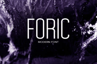 Foric Typeface: Elevating Handmade Brand Identity with Smart Sans Serif Design