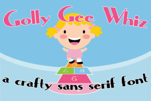 Golly Gee Whiz: The Whimsical Sans Serif Font for Small Business Branding
