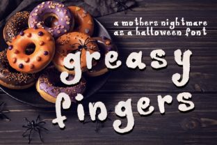 Greasy Fingers: The Spooky Typeface That Transforms Digital Halloween Brands