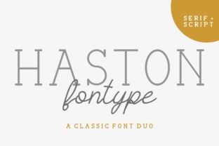 Haston Duo: A Refined Serif Font for Modern Editorial Design