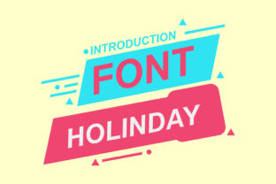 Holinday: A Modern Sans Serif Typeface for Editorial Design