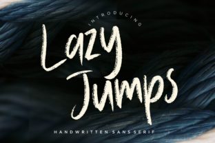 Lazy Jumps: The Casual Handwritten Sans Serif Font for Authentic Branding