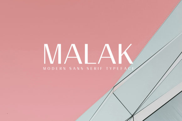 Malak Typeface: Elevating Editorial Design with Modern Sans Serif Charm