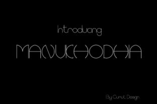 Manukhodia: A Futuristic Serif for Modern Digital Layouts