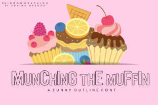Munching the Muffin: A Playful Sans Serif for Digital Branding