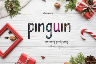 Pinguin: The Quirky Sans Serif Font for Campaigns That Pop
