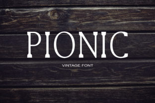 Pionic: The Serif Typeface That Elevates Small Business Branding