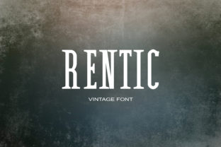 Rentic: The Sweet Serif That Elevates Campaign Typography