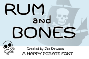 Rum and Bones: The Perfect Typeface for Pirate-Themed Campaigns