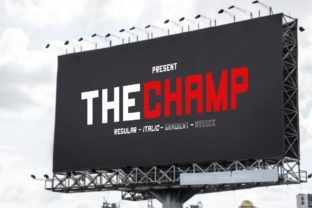 The Champ Font: The Simple Typeface Upgrade Your Brand Needs