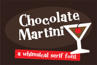 ZP Chocolate Martini: The Playful Serif Font That Elevates Small Business Branding